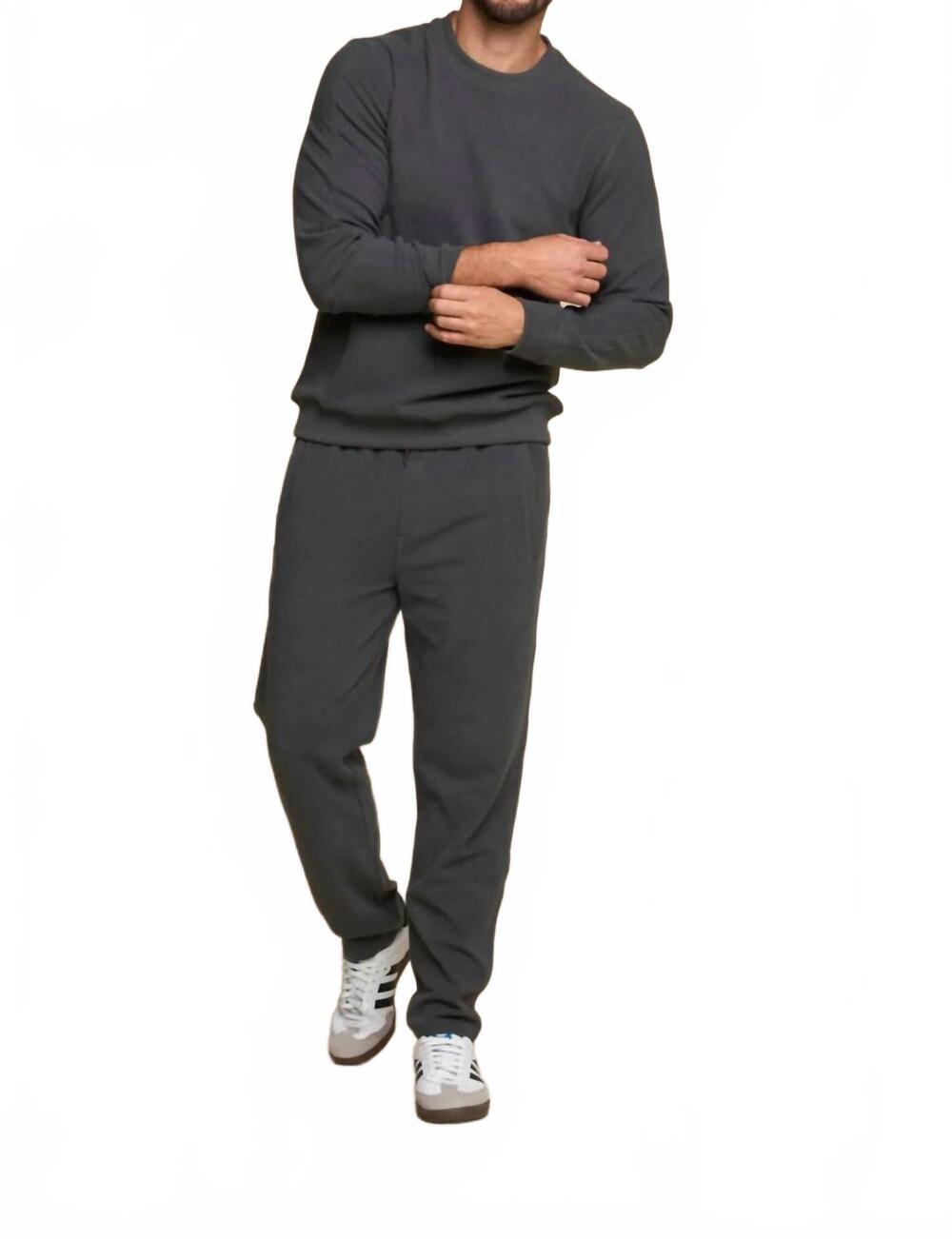 NEW FUNDAMENTAL COAST maverick crew top in smoke